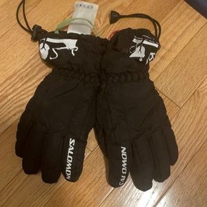 Salomon ski gloves for kids